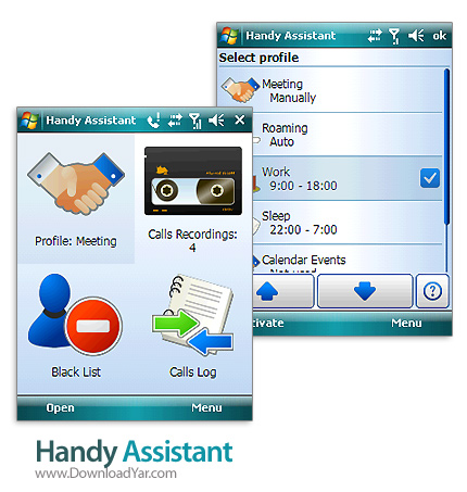 دنلود Handy Assistant v1.0 build 140.4886 ‬- نرم افزارمدیریت تماس ها