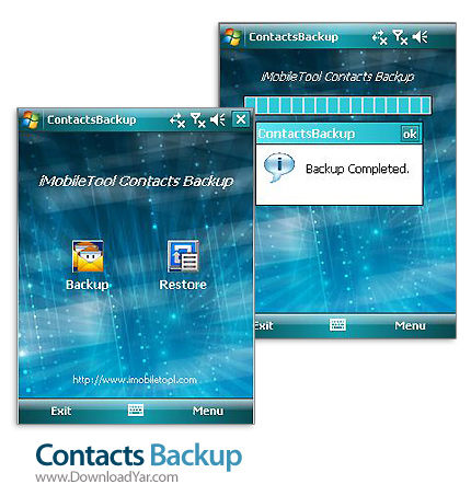 دانلود iMobileTool Contacts Backup v.3.1 - نرم افزار بک آپ گیری از شماره های تلفن