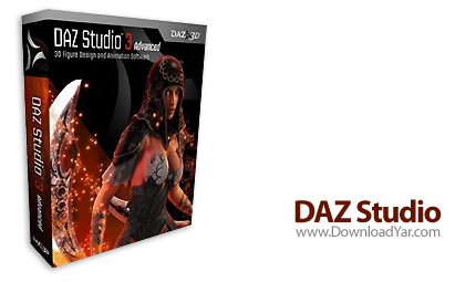 دانلود DAZ 3D Studio v3.1.1.73 - نرم افزار خلق انیمیشن های ۳بعدی
