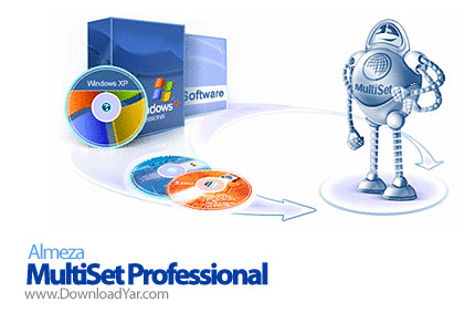 دانلود Almeza MultiSet Professional v7.2.Build.475 - نرم افزار ساخت سی دی های ویندوز با قابلیت نصب خودکار