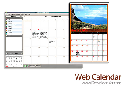 دانلود Sea Apple Software Web Calendar v2010.1.7 - نرم افزار تقویم وب
