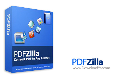 دانلود PDFZilla v1.2.7 - نرم افزار تبدیل فایل PDF به فرمت های دیگر