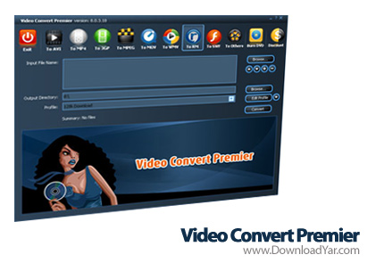 دانلود Video Convert Premier v10.0.0.2010 - نرم افزار مبدل قدرتمند فایل های چندرسانه ای