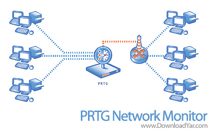 دانلود PRTG Network Monitor v7.2.5.5514 - نرم افزار مدیریت و نظارت حرفه ای بر شبکه های کامپیوتری
