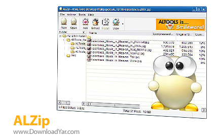 دانلود ALZip v7.52.0.1 - نرم افزار فشرده سازی فایل ها