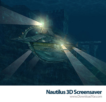 دانلود Nautilus 3D Screensaver v1.2 Build 7 - اسکرین سیور سه بعدی دنیای زیر آب