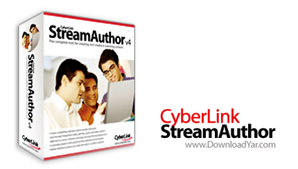 دانلود CyberLink StreamAuthor v4.0.1208 - نرم افزار ساخت محتواهای آموزشی چندرسانه ای