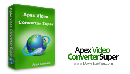 دانلود Apex Video Converter Super v7.54 - نرم افزار تبدیل فایل های تصویری