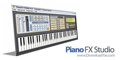 دانلود Piano FX Studio v4 - نرم افزار شبیه ساز پیانو در کامپیوتر