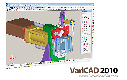دانلود VariCAD 2010 v2.07 - نرم افزار طراحی قطعات صنعتی