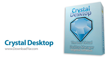 دانلود Brightek Crystal Desktop v3.9 - نرم افزار داشتن چند دسکتاپ مجازی ومدیریت آن ها
