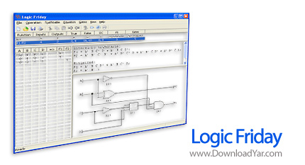دانلود Logic Friday v1.1.1 - نرم افزار تجزیه و تحلیل مدارهای منطقی