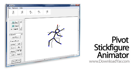 دانلود Pivot Stickfigure Animator v2.2.5 - نرم افزار سازنده انیمیشن های ساده